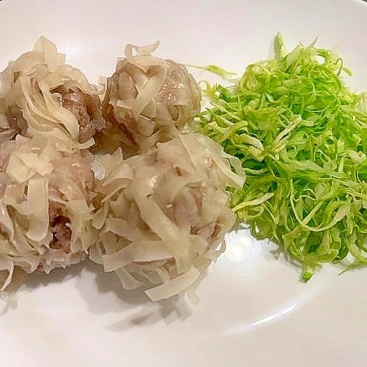 餃子の皮でブタホタテトリシウマイ